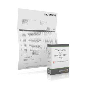 Invoice Pdf Pro - WindowInvoice Rechnungstemplate (deutsch)