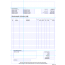 Standard Invoice Template German Layout, one-page invoice